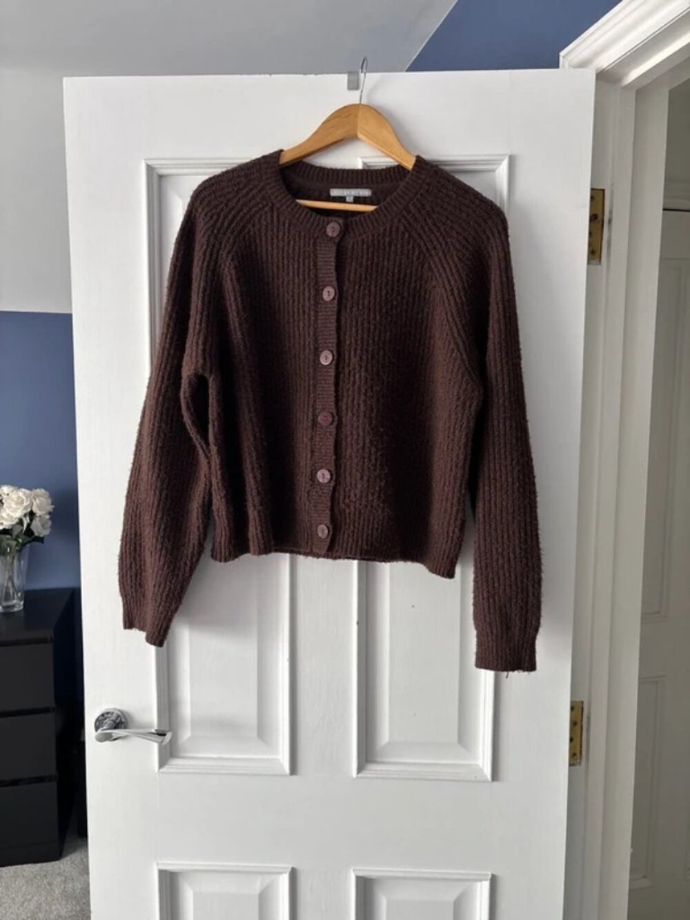 Oliver Bonas brown cardigan Size 14